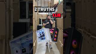 2 Truths 1 Lie  VRLA Tech Edition  Gaming PCs shorts [upl. by Namien]