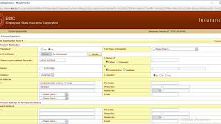 how to register new employee in ESIC How to register employee having IP number PART 6 [upl. by Wilburn]