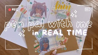 Pen Pal with me LIVE [upl. by Aicetel965]