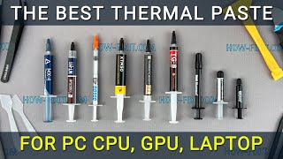 The Best Thermal Paste for PC CPU GPU and Laptop [upl. by Aicile570]