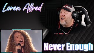 Loren Allred  Never Enough  AGT Fantasy League 2024  REACTION [upl. by Borroff]