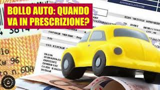 Quando va in prescrizione il bollo auto non pagato [upl. by Salomone]