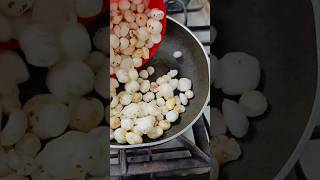 Phool makhana powder  Healthy recipe for strong bones shorts [upl. by Soll]