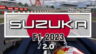 Assetto Corsa  Suzuka Formula 1 2023 Extension 20 [upl. by Eniladam414]