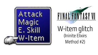 The Final Fantasy VII WItem Glitch [upl. by Shelagh]