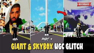 NEW 5 GIANT amp SKYBOX UGC GLITCHBUG Di Brookhaven IDCODES  Roblox Part 4 [upl. by Ttesil]