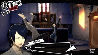 Persona 5  Church with Yusuke Emperor Confidant Rank 5 HQ [upl. by Strong]