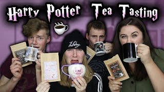 TASTING HARRY POTTER FLAVOURED TEA [upl. by Enalda620]