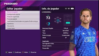 SIMONE ROMAGNOLI PES 2021 [upl. by Yraek]