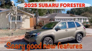 Quick look at the new features in the 2025 Subaru Forester [upl. by Odraner536]