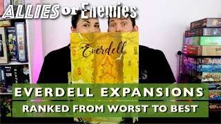 Everdell Expansions  Ranked From Worst to Best [upl. by Auqeenahs]