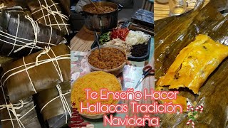 Cómo Hacer Hallacas Venezolanas Hallacas Valencianas valencia [upl. by Nosnevets100]