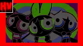 The Powerpuff Girls 2016  Extended Theme Song Horror Version 😱 [upl. by Namurt]