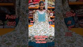 Hifi collections 63790 63980 tops fashion kurti umberlla trending coimbatore [upl. by Nudnarb]