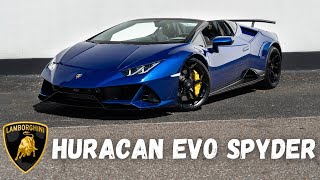 This Lamborghini Huracan EVO Spyder is INSANE [upl. by Linnette493]