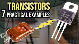 7 awesome applications of transistors in circuits [upl. by Tiphanie985]