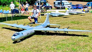 HUGE AND GIGANTIC  CONVAIR B36 LONGRANGE BOMBER  RC SCALE MODEL ELECTRIC AIRCRAFT  FLIGHT DEMO [upl. by Feliks]