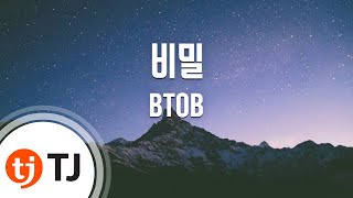 TJ노래방 비밀Insane  BTOB  TJ Karaoke [upl. by Destinee]