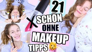 OHNE MAKEUP GUT AUSSEHEN🚫💄Die 21 besten BEAUTY TRICKS ♡ BarbaraSofie [upl. by Athal]