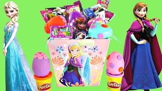 Play Doh Easter Surprise Eggs Basket Disney Frozen ★ Shopkins Princess My Little Pony Lalaloopsy Toy [upl. by Aldon]