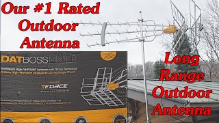 Televes DATBOSS LR Mix HiVHF UHF Long Range Antenna  REVIEW [upl. by Yor377]