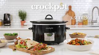 CrockPot 4QT Programmable Slow Cooker prepares your meals so theyre ready when you are [upl. by Seale]