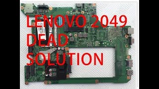 LENOVO 2049 POWER ON ISSUE SOLUTION [upl. by Mad]