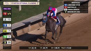 Lonesome Stew wins race 7 at Del Mar 103124 [upl. by Vance517]