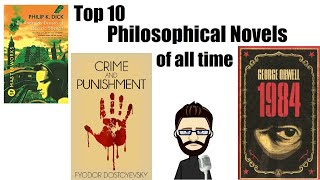 Top 10 Philosophical Novels  fiction books all philosophers must read [upl. by Tiebold]