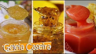 RECEITAS DE GELEIA CASEIRA E VARIAS DICAS  FÁCIL E PRÁTICA  DIKA DA NAKA [upl. by Acined]