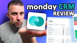 monday com sales CRM Review  Tutorial for Beginners [upl. by Ydniahs]