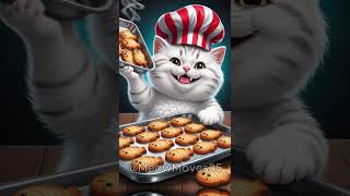 Is Kitten Baking REALLY Better Than Adult Supervision in the Kitchencatcartoonmeowmovestrending [upl. by Lyris]