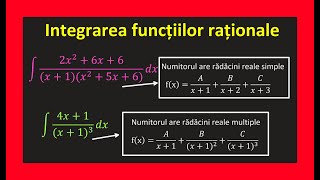 Integrarea functiilor rationale integrale nedefinite exercitii bac clasa 12Invata Matematica Usor [upl. by Gersham157]