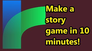 Make your first game in 10 minutes Twine 2 Tutorial [upl. by Savanna]