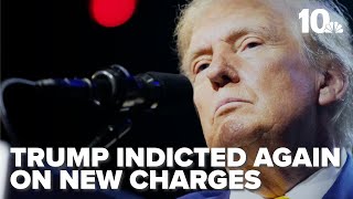 Trump indicted Special counsel alleging a conspiracy to obstruct the 2020 election [upl. by Ellimac]