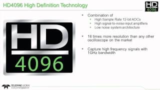 Teledyne LeCroy HDO 4000 Series Oscilloscope  Technology and High Definition Presentation [upl. by Glick479]