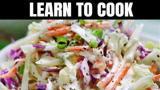 Easy Coleslaw Recipe [upl. by Anor174]