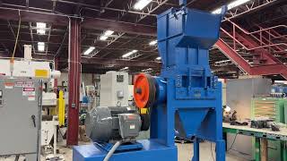 16quot x 30quot Cumberland Model 30 Granulator 3 Knife Radial Rotor 100 HP [upl. by Eniahs484]