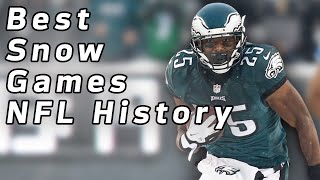 The Best Snow Games in NFL History [upl. by Eirod]