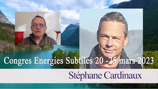 Stéphane Cardinaux Bioénergéticien présente  De la géobiologie énergétique à la machine médium [upl. by Nylaehs963]