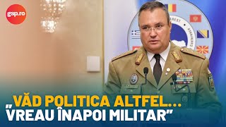 Nicolae Ciucă mesaj direct „Înapoi militar Văd politica altfel… Nu vreau să fiu din filmul ăsta” [upl. by Juxon]