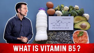 What is Vitamin B5 Pantothenic Acid – Dr Berg [upl. by Aynwat]