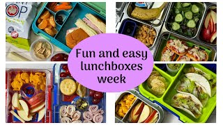 Fun ideas for those school lunches  Simple bento boxes [upl. by Xavler]