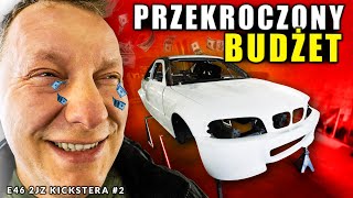 Ile kosztuje budowa PRO DRIFTowowozu CZĘŚCI i TERMINY   E46 2JZ Kickstera 2 [upl. by Aiksa]