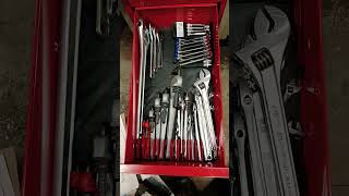 RIDGID Pipe wrench drawer automobile mechanic tool collection [upl. by Roxi]