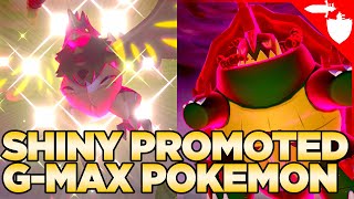 How to Get Shiny PROMOTED Gigantamax Pokemon in Pokemon Sword and Shield [upl. by Conah298]