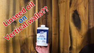 84 Applying linseed oil to walls [upl. by Eesyak346]