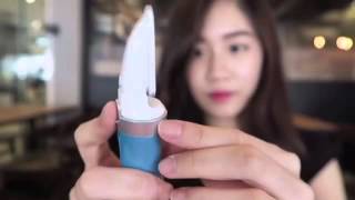 Review Scholl Velvet Smooth Nail Care System by Crystal Liow [upl. by Ecilef482]