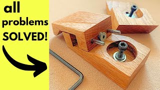 Solve All Your Clamping Problems with This Genius Toe Clamp woodworking metalworking diytools [upl. by Gibbs]