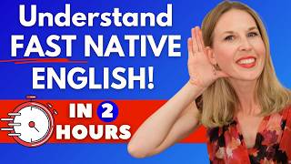 2 Hour Masterclass Speak Fast amp Understand Natives  Practice English Listening [upl. by Omik490]